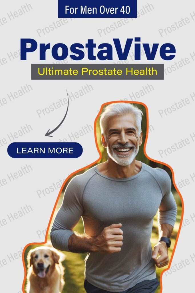 ProstaVive supplement bottle for prostate health support in men
