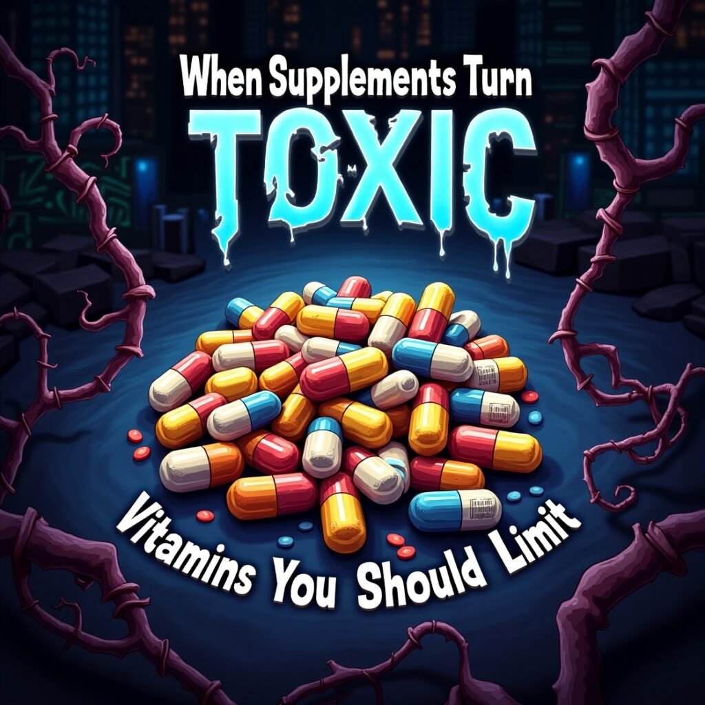 When Supplements Turn Toxic: Vitamins You Should Limit When Supplements Turn Toxic: Vitamins You Should Limit